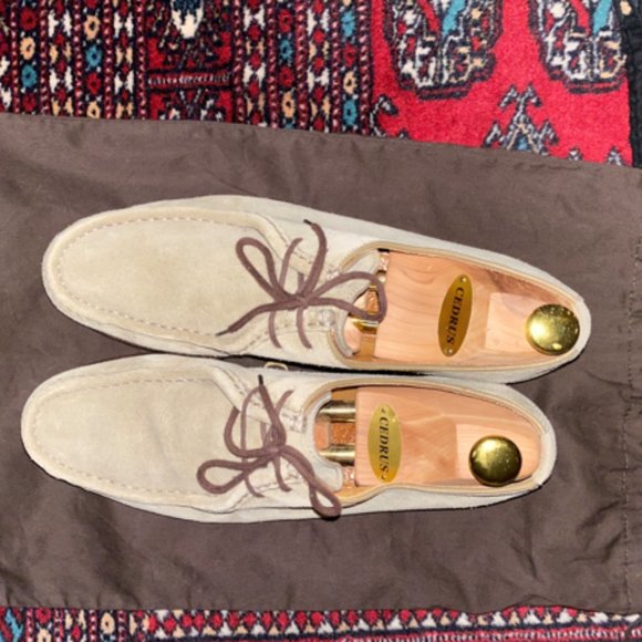 Gucci Taupe Suede Lace-up main image 4